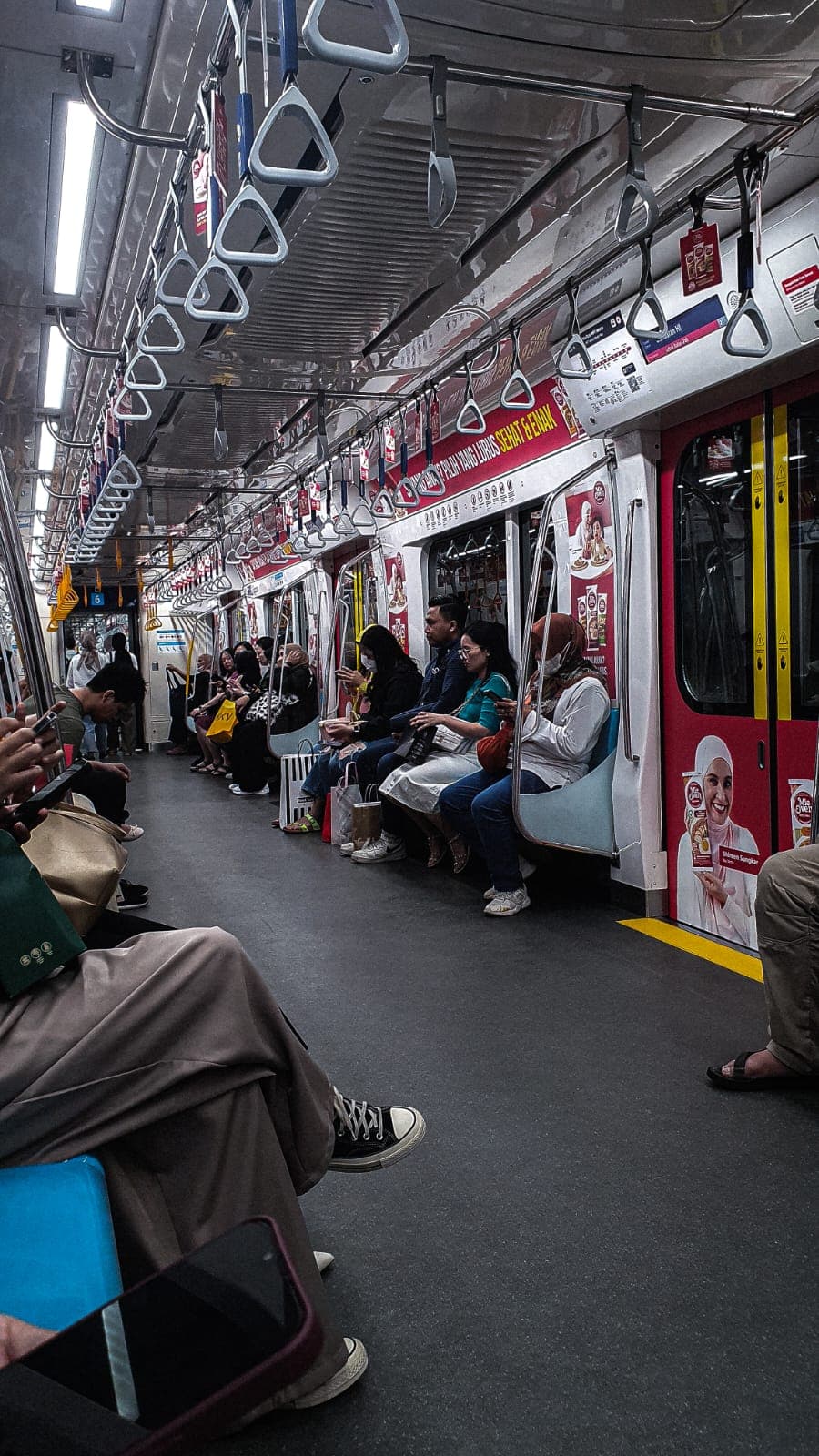 Jakarta MRT Crowds
